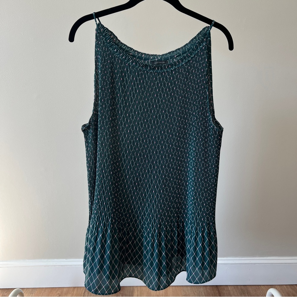 Ann Taylor pleated top